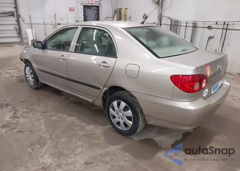 2006 Toyota Corolla Ce/Le/S from USA, damaged, VIN 2T1BR32E36C602303